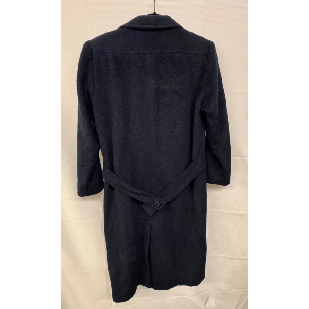 Navy Longline Duster Coat‎ Women’s Size M/L 44” Maxi Minimalist Jacket
